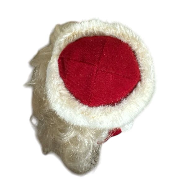 Vintage 17” Young Lady Mrs Claus Caroler Candle NOT WORKING Animated Sound - Picture 6 of 11